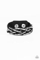 Rock Legend - Black Urban Snap Bracelet ~ Paparazzi