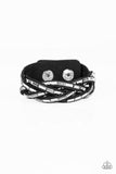 Rock Legend - Black Urban Snap Bracelet ~ Paparazzi