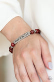 Trust Always - Red Bracelet ❤️ Paparazzi