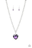 Flirtatiously Flashy - Purple Necklace ~ Paparazzi