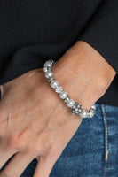 Twinkling Timelessness - Silver Bracelet - Paparazzi