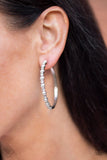 A Sweeping Success - White Earrings ~ Paparazzi Fashion Fix