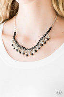 A Touch Of Classy - Black Necklace ~ Paparazzi