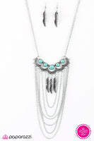 A Sight For Soar Eyes - Blue Necklace ~ Paparazzi Fashion Fix