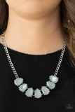 Above The Clouds - Silver Necklace ~ Paparazzi