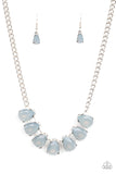 Above The Clouds - Silver Necklace ~ Paparazzi