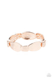 Absolutely Applique - Rose Gold Bracelet ~ Paparazzi Bracelets