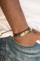Aero Adventure - Brown Bracelet ~ Paparazzi Bracelets