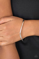 Awesomely Asymmetrical - Silver Bracelet ❤️ Paparazzi