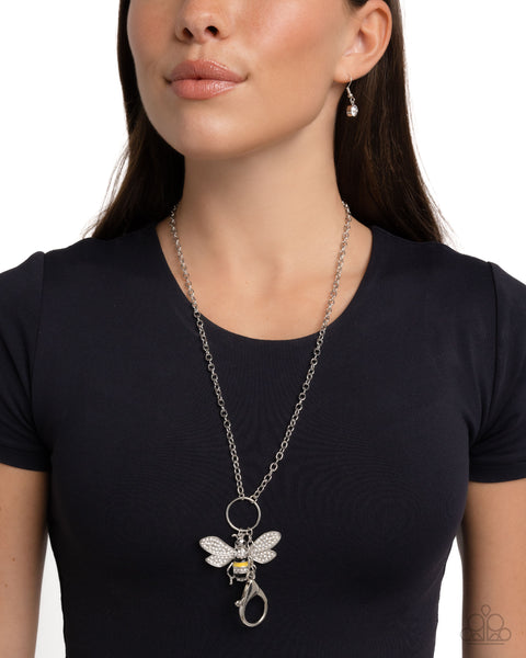 BEE-utiful Basic - Yellow Necklace ❤️ Paparazzi