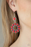 Back At The Ranch - Red Earrings ~ Paparazzi Fashion Fix