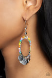 Bohemian Beach Blast - Multi Earring ❤️ Paparazzi