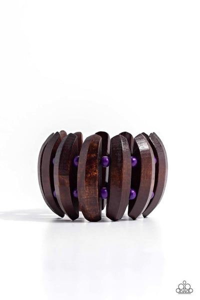 Bora Bora Bauble - Purple Bracelet ❤️ Paparazzi