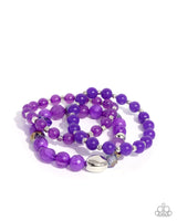 Breathtaking Beat - Purple Bracelets ❤️ Paparazzi