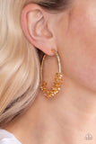 Bubble-Bursting Bling - Gold Earrings ❤️ Paparazzi
