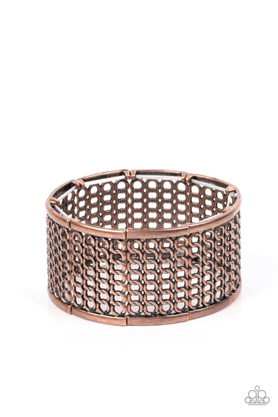 Camelot Couture - Copper Bracelet ❤️ Paparazzi