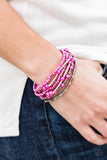 Capture The Rapture - Pink Bracelet ~ Paparazzi Fashion Fix