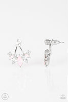 Chicest Of Them All - Pink Double Post Earrings ~ Paparazzi
