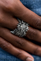 Cosmic Confetti - Silver Ring ~ Paparazzi Fashion Fix