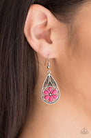 Countryside Cottage - Pink Earrings ~ Paparazzi