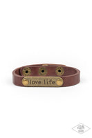 Love Life - Brown Bracelet ❤️ Paparazzi