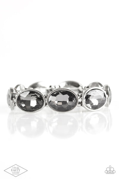 DIVA In Disguise - Silver Bracelet ❤️ Paparazzi