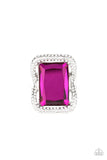 Deluxe Decadence - Pink Ring ~ Paparazzi Rings