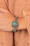 Desert Roost - Blue Bracelet ~ Paparazzi Fashion Fix