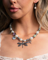 Dragonfly Delight - Multi Necklace ❤️ Paparazzi