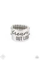 Dream Louder - Silver Ring ❤️ Paparazzi