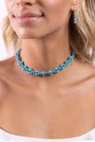 Dreamy Duchess - Blue Necklace ❤️ Paparazzi