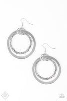 East End Edge - Silver Earrings ~ Paparazzi Fashion Fix