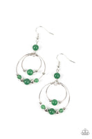 Eco Eden - Green Earrings ❤️ Paparazzi