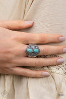 Eco Essence - Blue Ring ~ Paparazzi Fashion Fix