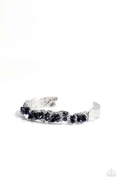 Enticingly Icy - Blue Bracelet ❤️ Paparazzi