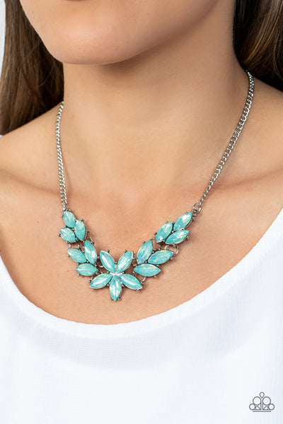 Ethereal Efflorescence - Green Necklace ❤️ Paparazzi