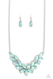Ethereal Efflorescence - Green Necklace ❤️ Paparazzi