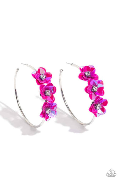 Ethereal Embellishment - Pink Earrings ❤️ Paparazzi