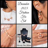 Soft Sashay - Rose Gold Earrings - Paparazzi