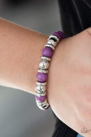 Across The Mesa - Purple Bracelet ~ Paparazzi Bracelets
