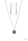 All You Need Is Trust - Copper Necklace ~ Paparazzi Inspirational