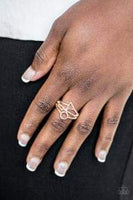 Better Shape Up - Rose Gold Ring ~ Paparazzi Rings