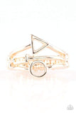 Better Shape Up - Rose Gold Ring ~ Paparazzi Rings