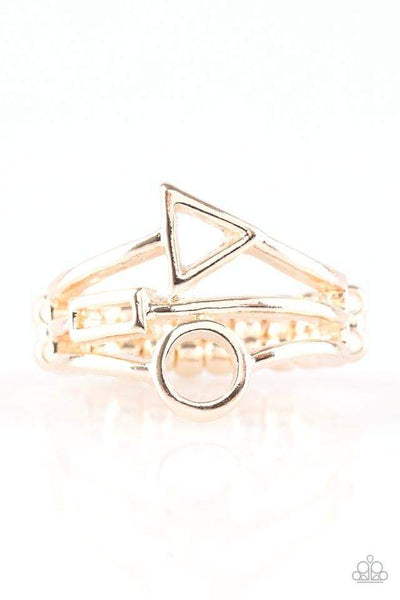 Better Shape Up - Rose Gold Ring ~ Paparazzi Rings