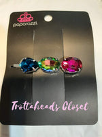 Beyond Bedazzled - Multi Hair Clip ~ Paparazzi Accessories