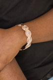 Braided Brilliance - Rose Gold Bracelet ~ Paparazzi Bracelets