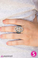 Breath It All In - Silver Ring ~ Paparazzi Rings