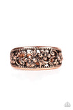 Breezy Blossoms - Copper Ring ~ Paparazzi Rings