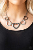 Hearty Hearts - Multi Necklace ~ Paparazzi