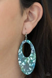 Rainbow Springs - Multi Earrings ~ Paparazzi Acrylic